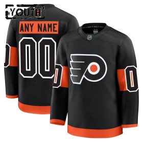 Philadelphia Flyers Dresy Personalizované Fanatics Premium 2024-25 Černá Třetí - Dětské